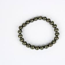 pyrite bracelet the stone of wealth and protection